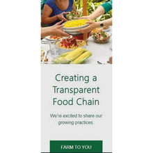 Family serving a meal with salad bowls and whole kernel corn garnish