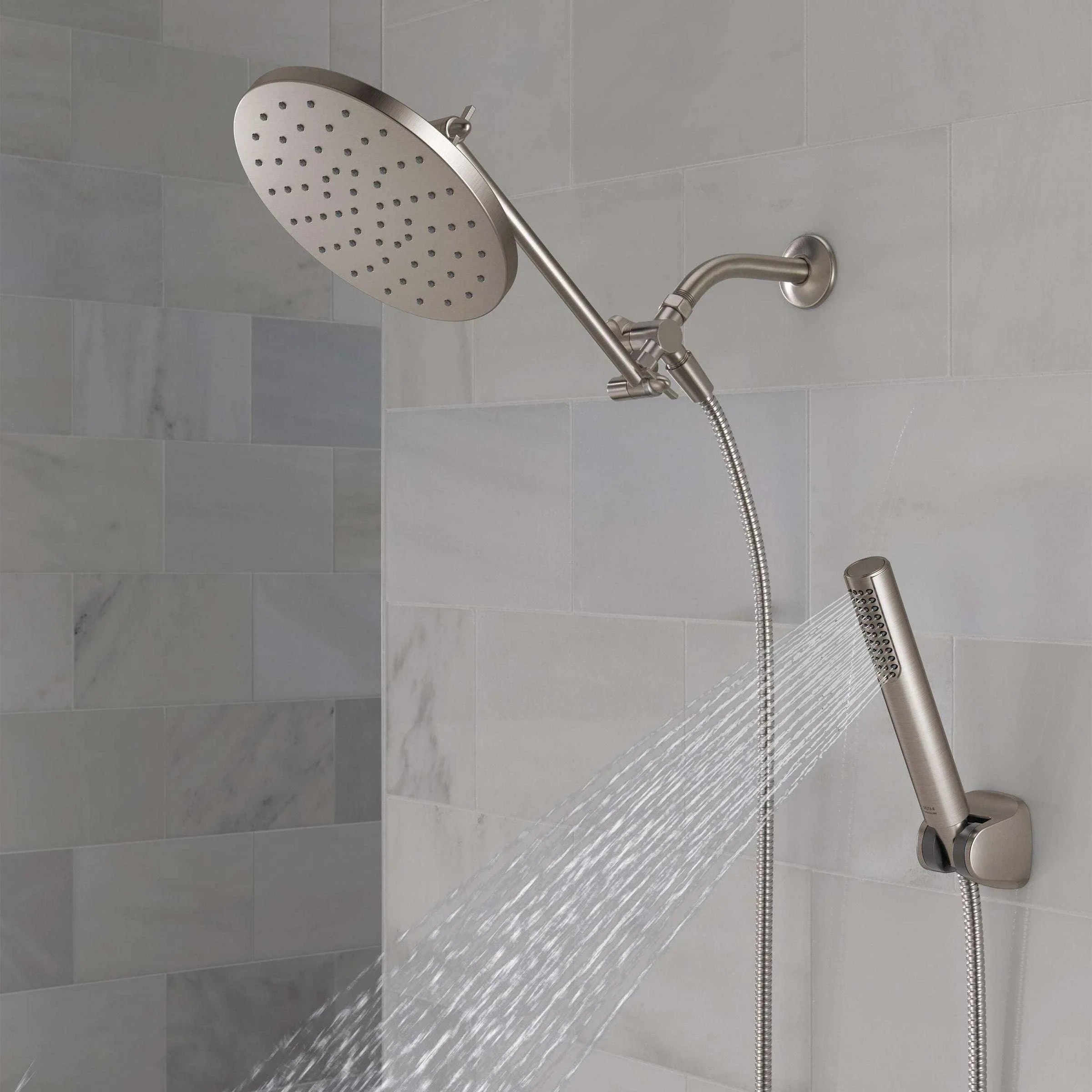 Delta Adjustable Shower Head with Hand Shower - USA MEGA SHOP