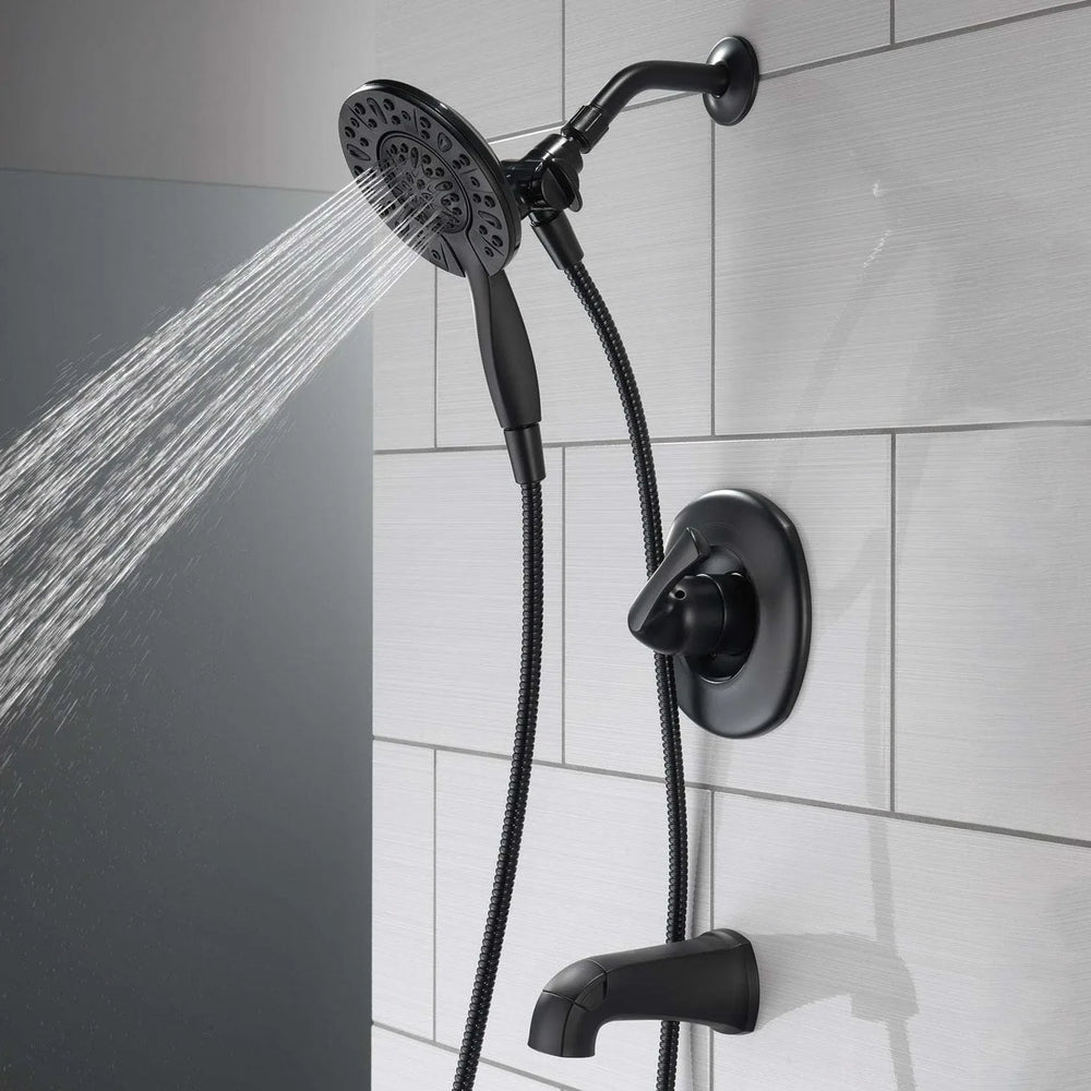 Delta Larkin Bathtub & Shower Faucet with In2ition Shower Head - USA MEGA SHOP