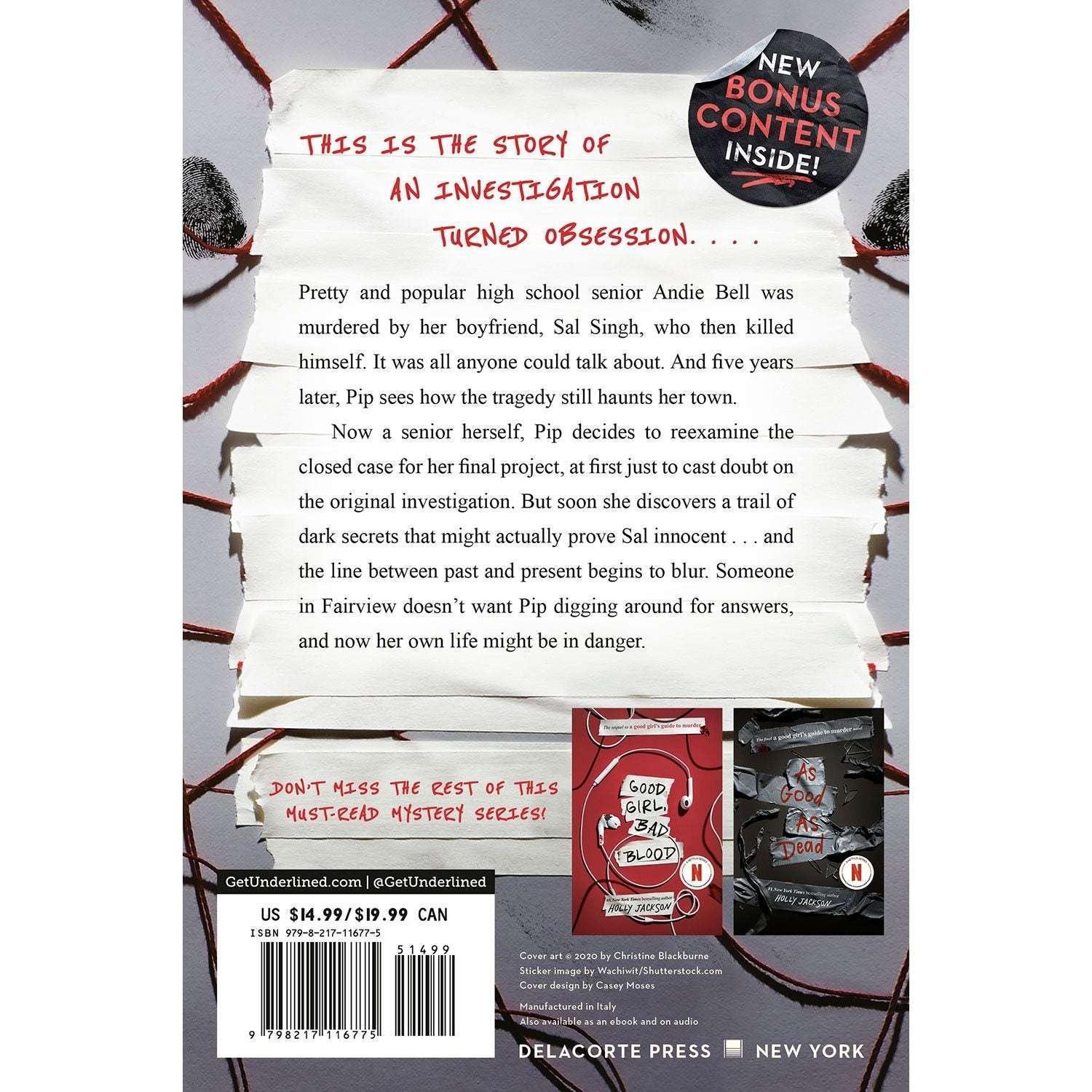 Deluxe Edition - A Good Girl's Guide to Murder by Holly Jackson - Book 1 of 3, Paperback