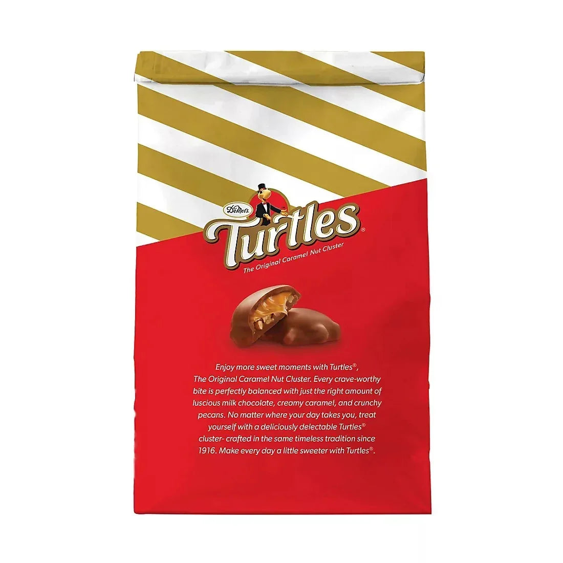 Demet's Turtles Original Pecan, 17.5oz Bag