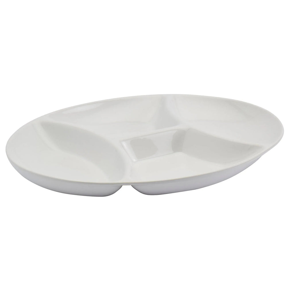 Denmark Stoneware 4-Section Serving Tray - USA MEGA SHOP
