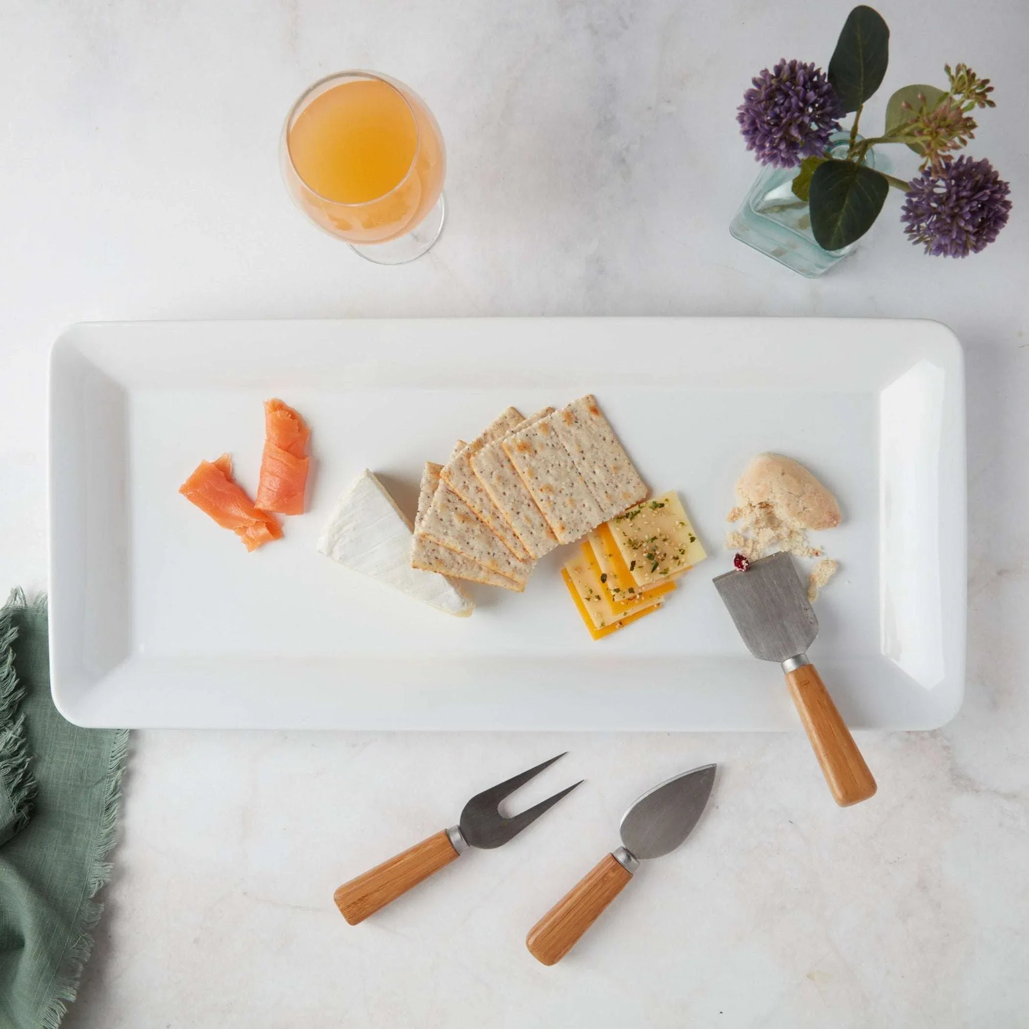 Denmark Stoneware Narrow Rectangular Platter - USA MEGA SHOP