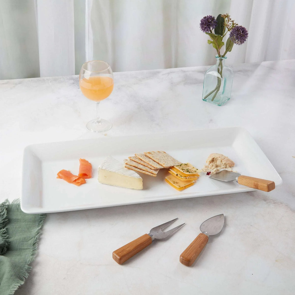 Denmark Stoneware Narrow Rectangular Platter - USA MEGA SHOP