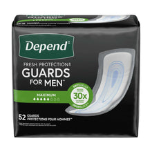 Depend Fresh Protection guards for men, 52-guard box with 30x absorbency badge