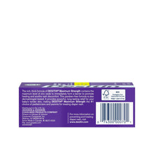 Diaper rash cream tube back panel with barcode and product information