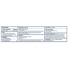 Desitin diaper rash paste Drug Facts panel with directions and warnings