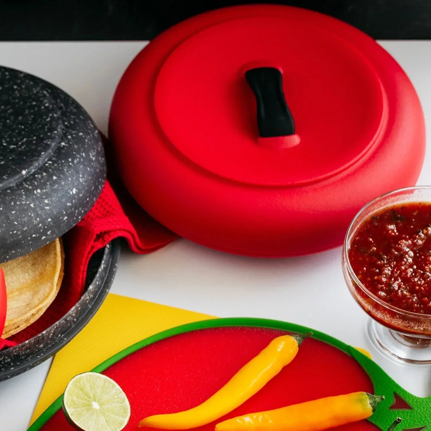 Dexas 2-Pack Tortilla Warmers, Regular & Extra-Large