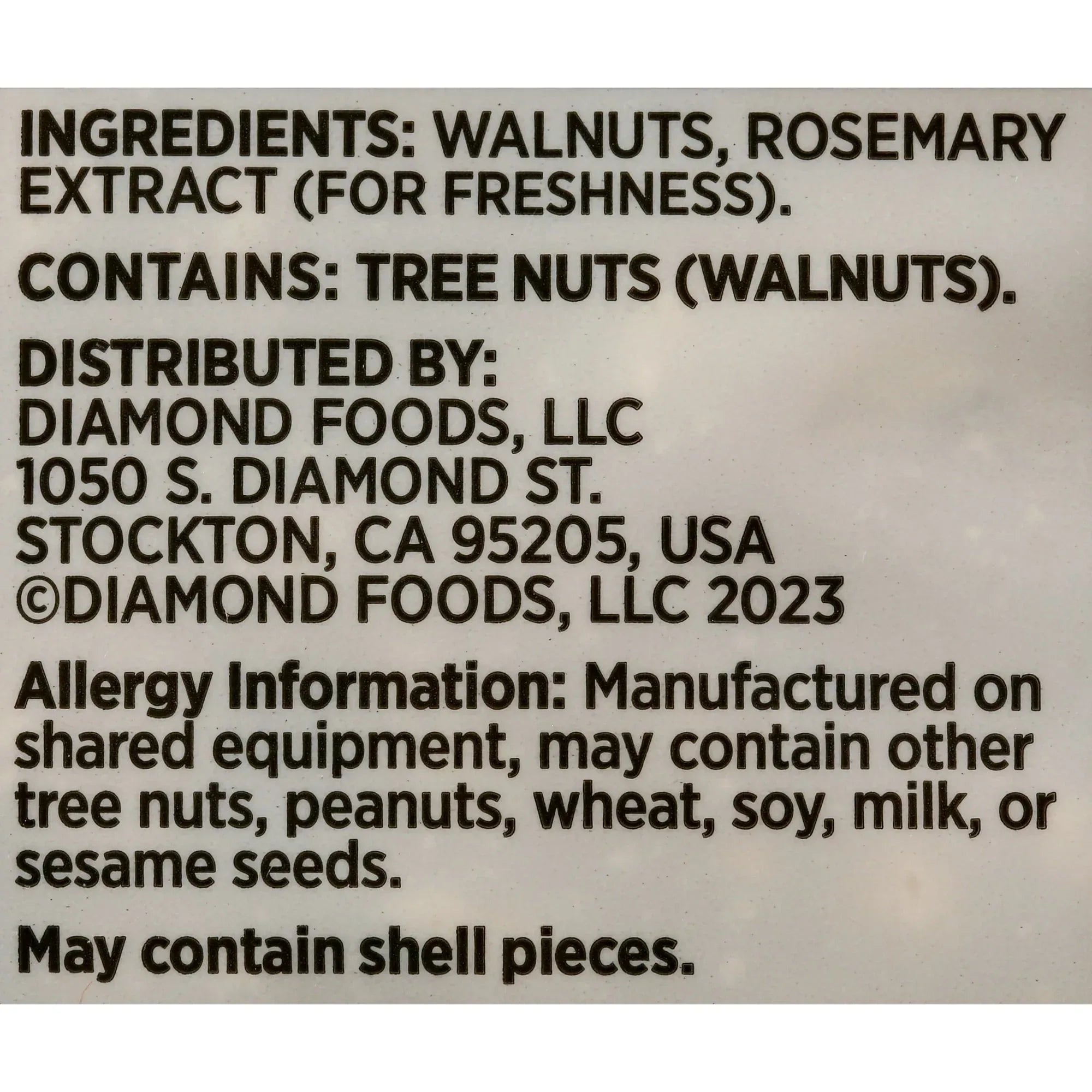 Diamond Shelled Walnuts 32 oz