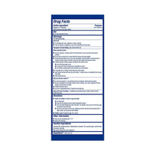 Differin Gel drug facts information panel on package back