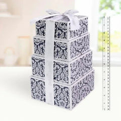 Dilettante Premium Chocolate Gift 4-tier Tower, 3 lbs. Total