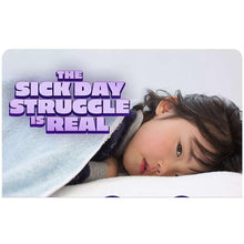 Children's Dimetapp cold & cough triple pack liquid-themed sleeping child