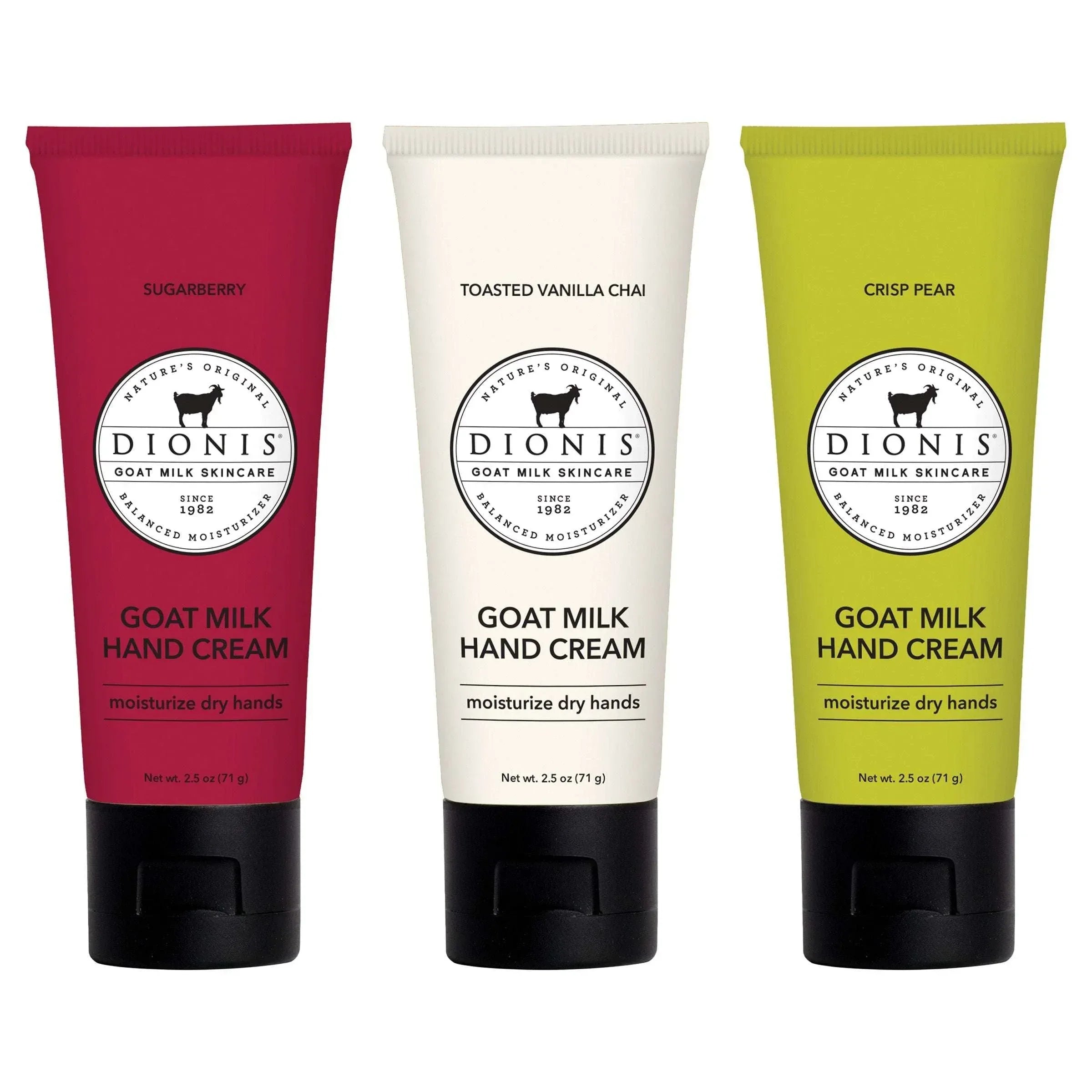 Dionis Goat Milk Hand Cream, 2.5 fl oz, 3-pack - USA MEGA SHOP