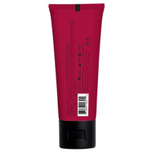 Sugarberry goat milk hand cream tube, back label view with barcode