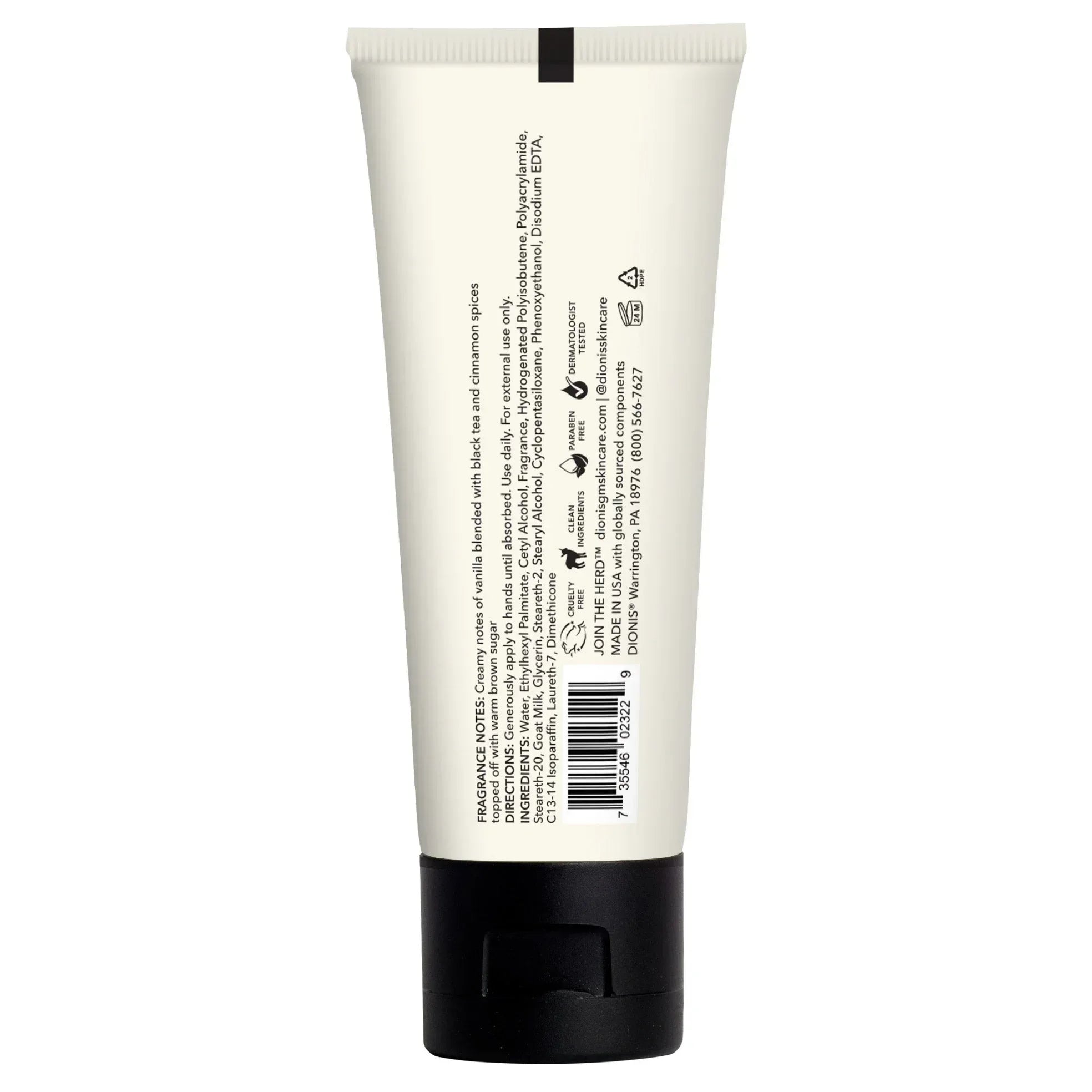 Dionis Goat Milk Hand Cream, 2.5 fl oz, 3-pack
