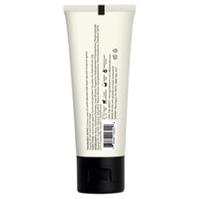 Toasted vanilla chai goat milk hand cream tube, back label view with barcode