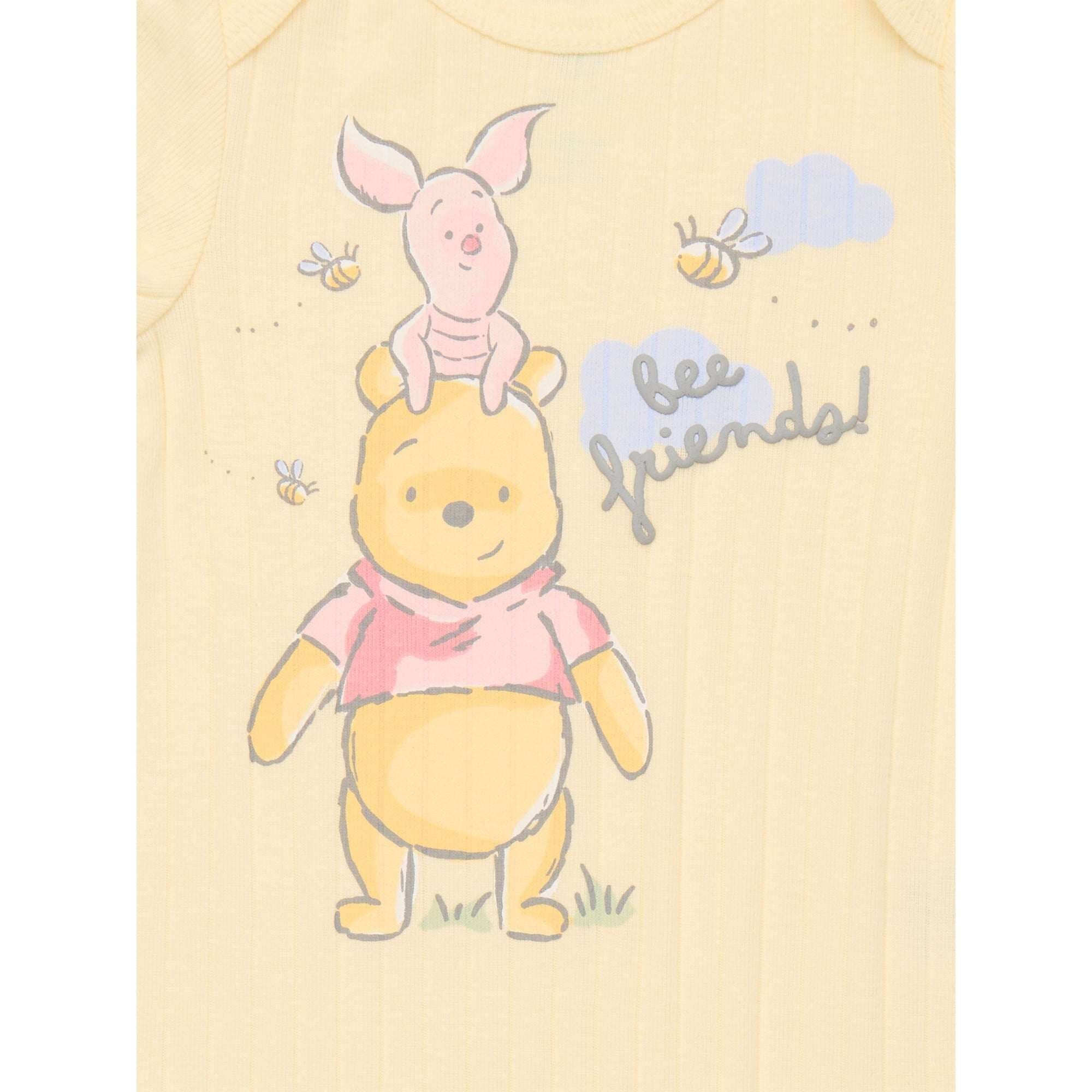 Disney Baby Wishes and Dreams Character Baby Layette Newborn Essentials Gift Set, 4-Piece