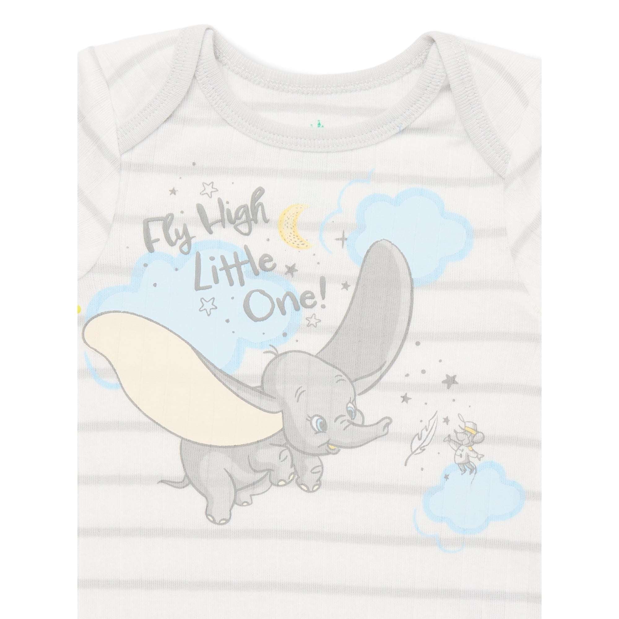 Disney Baby Wishes and Dreams Character Baby Layette Newborn Essentials Gift Set, 4-Piece