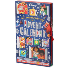Disney Advent Calendar box with 24 countdown windows and stacked storybook illustrations