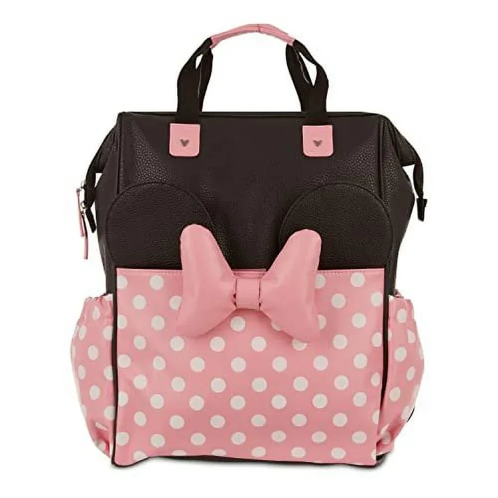 Disney Baby Diaper Bag, Black and Red Mickey, 16 Inch - USA MEGA SHOP