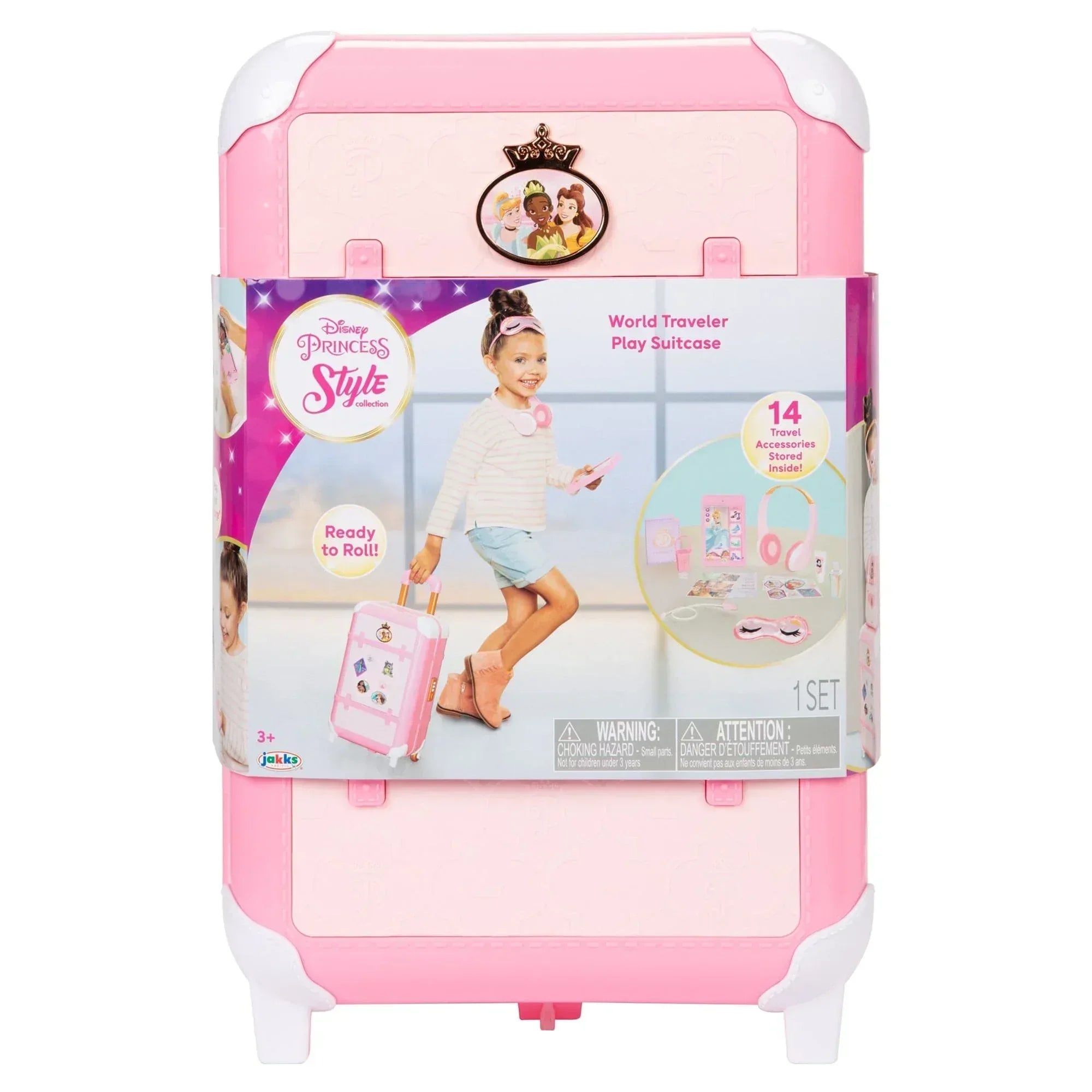 Disney Princess Style Collection World Traveler Child Suitcase Playset - USA MEGA SHOP