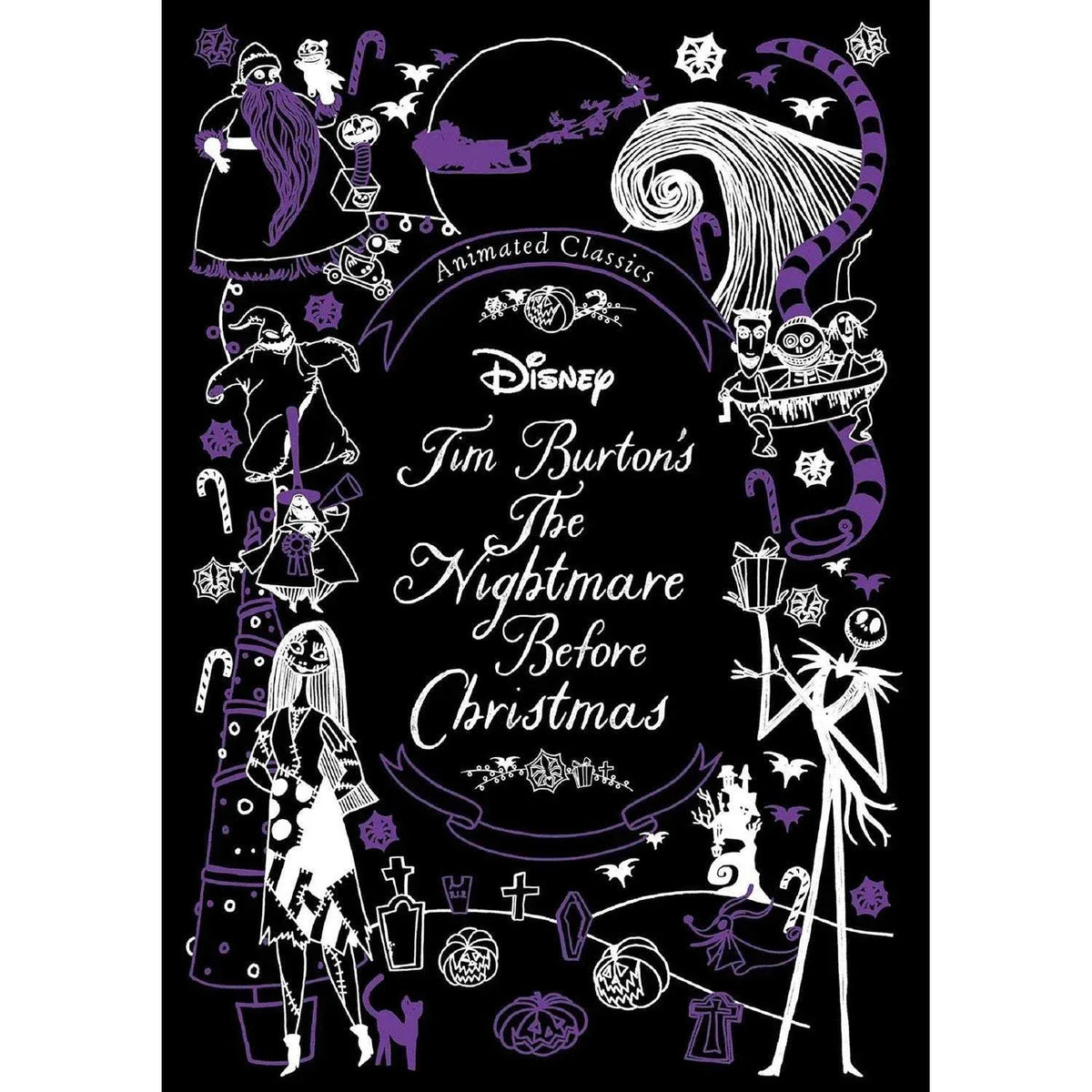 Disney Animated Classics: The Nightmare Before Christmas, Hardcover - USA MEGA SHOP