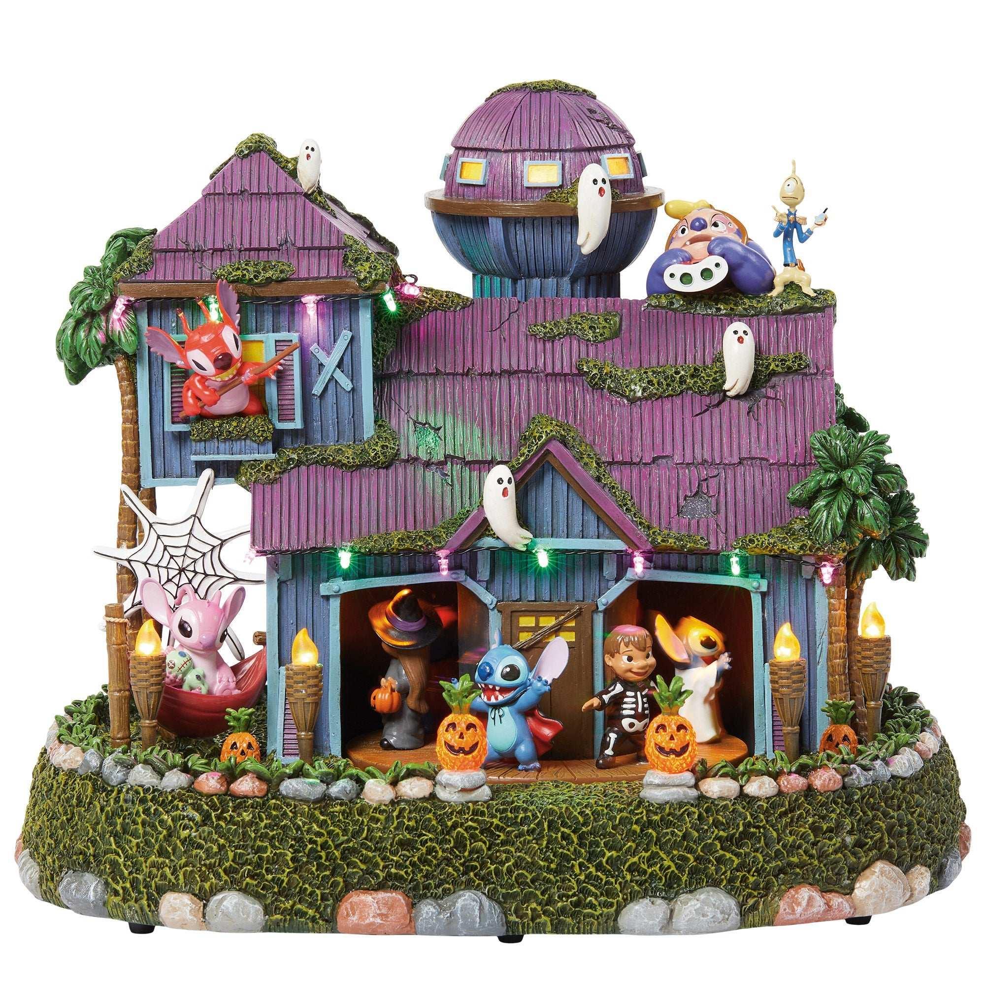 Disney Animated Stitch Halloween House with Lights And Music - USA MEGA SHOP