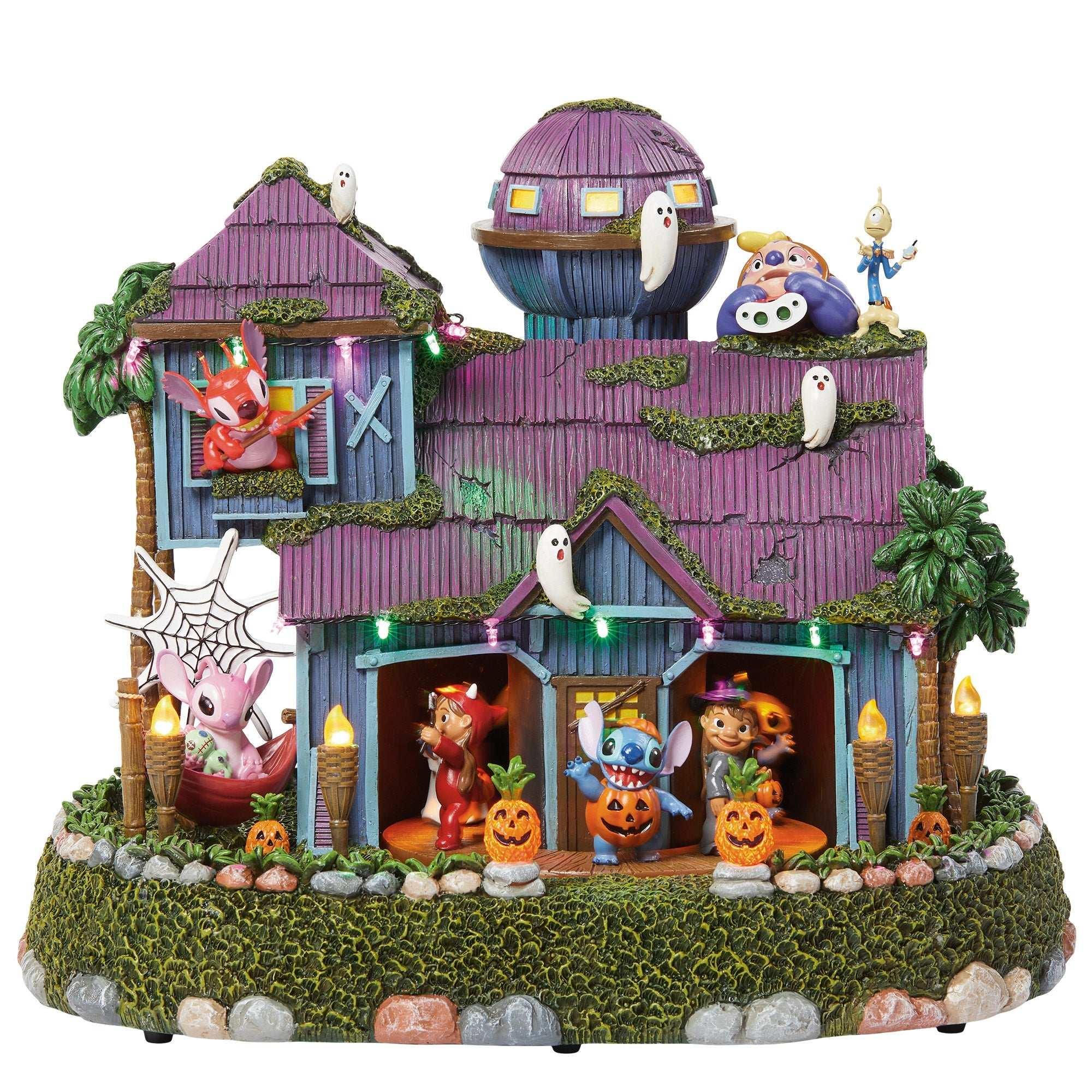 Disney Animated Stitch Halloween House with Lights And Music - USA MEGA SHOP