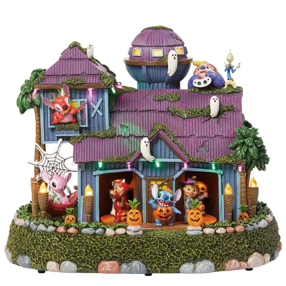 Disney Animated Stitch Halloween House with Lights And Music - USA MEGA SHOP
