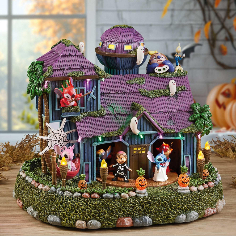 Disney Animated Stitch Halloween House with Lights And Music - USA MEGA SHOP