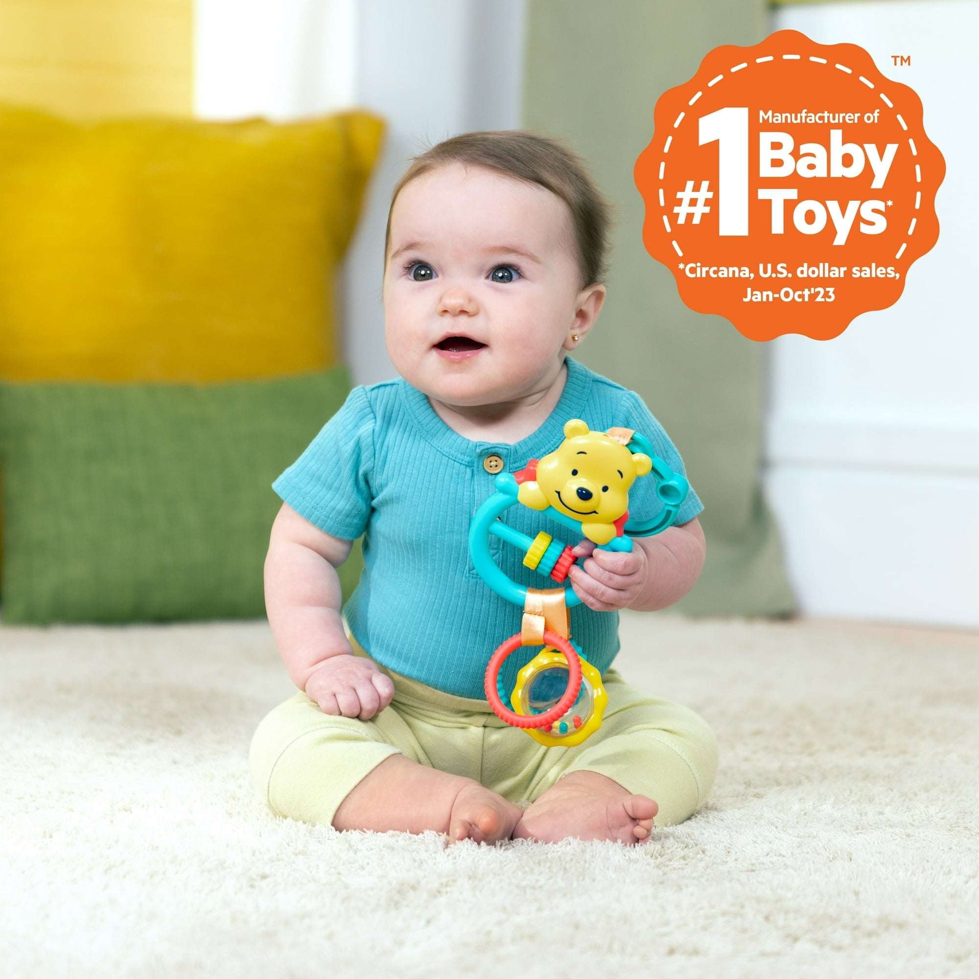Disney Baby Winnie the Pooh Osito Ocupado Juguete de Actividades