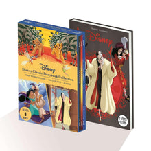 Two Disney Classics storybook collection hardcovers side by side, illustrated covers visible.