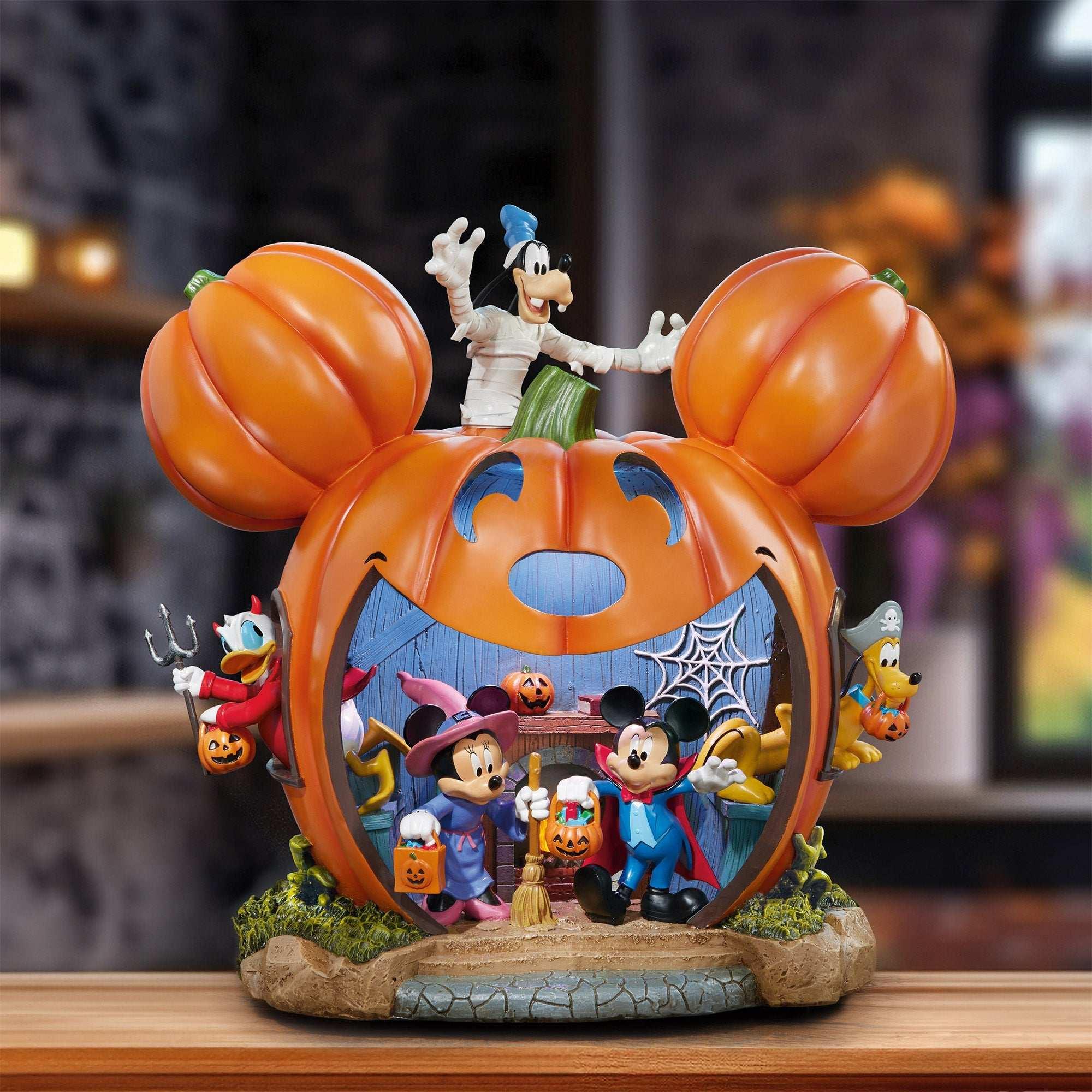 Disney Mickey and Friends Halloween Pumpkin House - USA MEGA SHOP