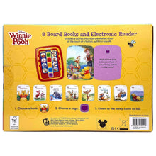 Winnie the Pooh friendly stories sound book box back panel with book thumbnails
