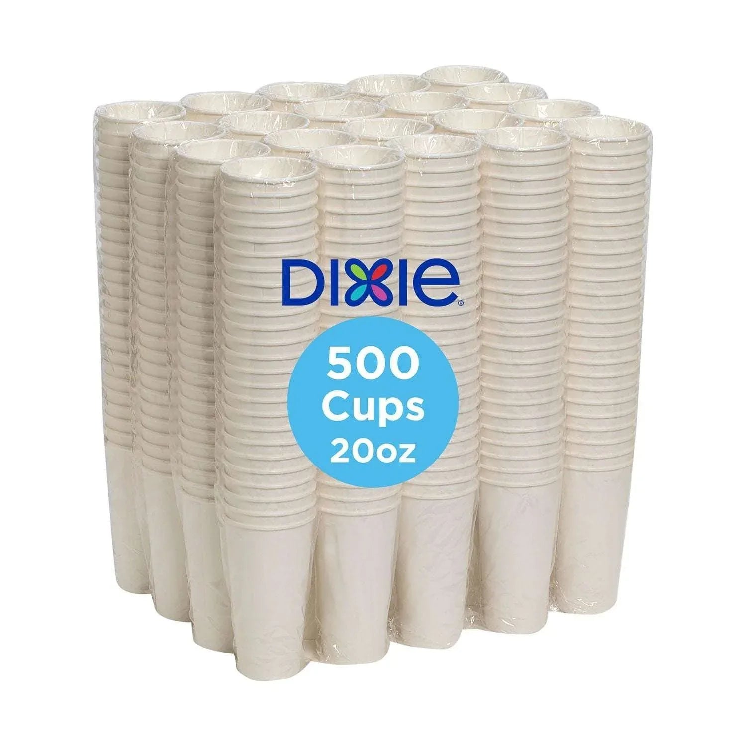 Dixie PerfecTouch White Insulated Paper Cups, Various Sizes