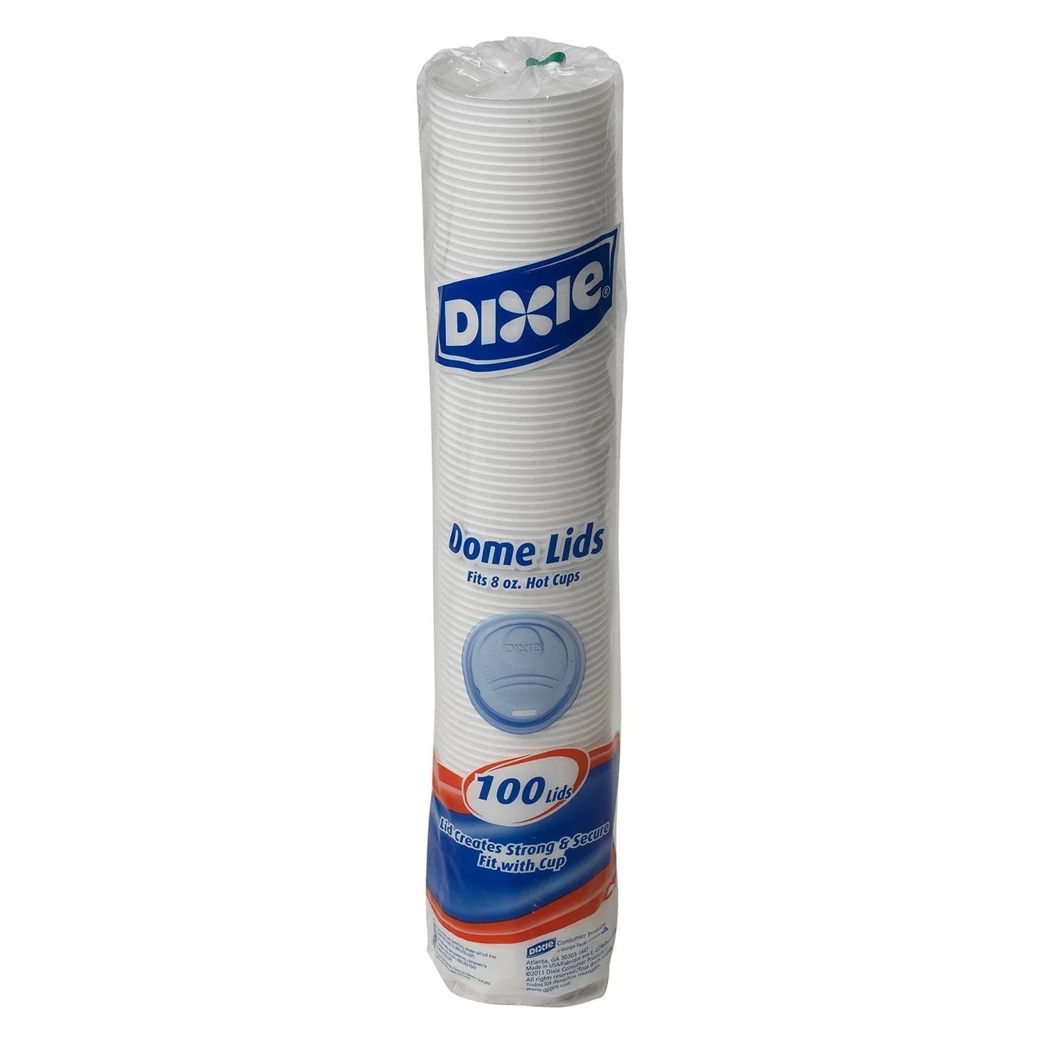 Dixie PerfectTouch Domed Hot Cup Plastic Lid, 8 oz. 1000 ct. 9538DX