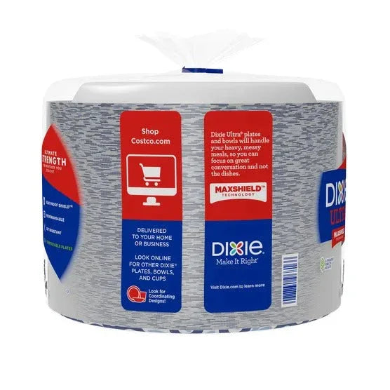Dixie Ultra 10-1/16" Paper Plate, 186-count - USA MEGA SHOP