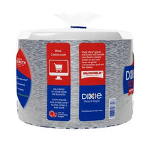 Dixie Ultra paper plate pack, back panel with red delivery and use card