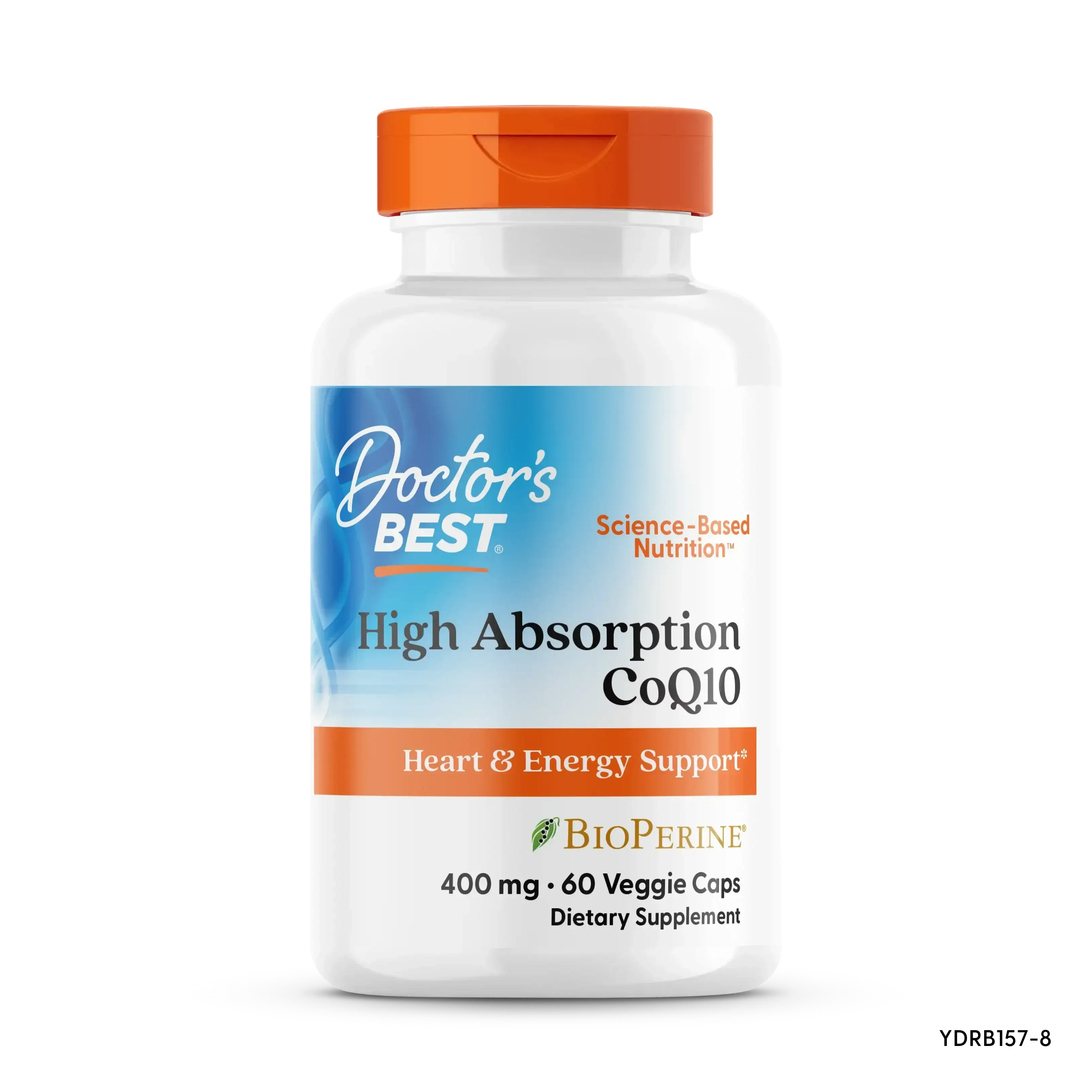 Doctor's Best, High Absorption CoQ10 with BioPerine®, 60 Veggie Caps