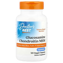 Orange-capped bottle with blue label reading 120 veggie capsules.