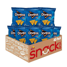 Doritos Cool Ranch tortilla chip bags, 40-pack multipack with blue bags
