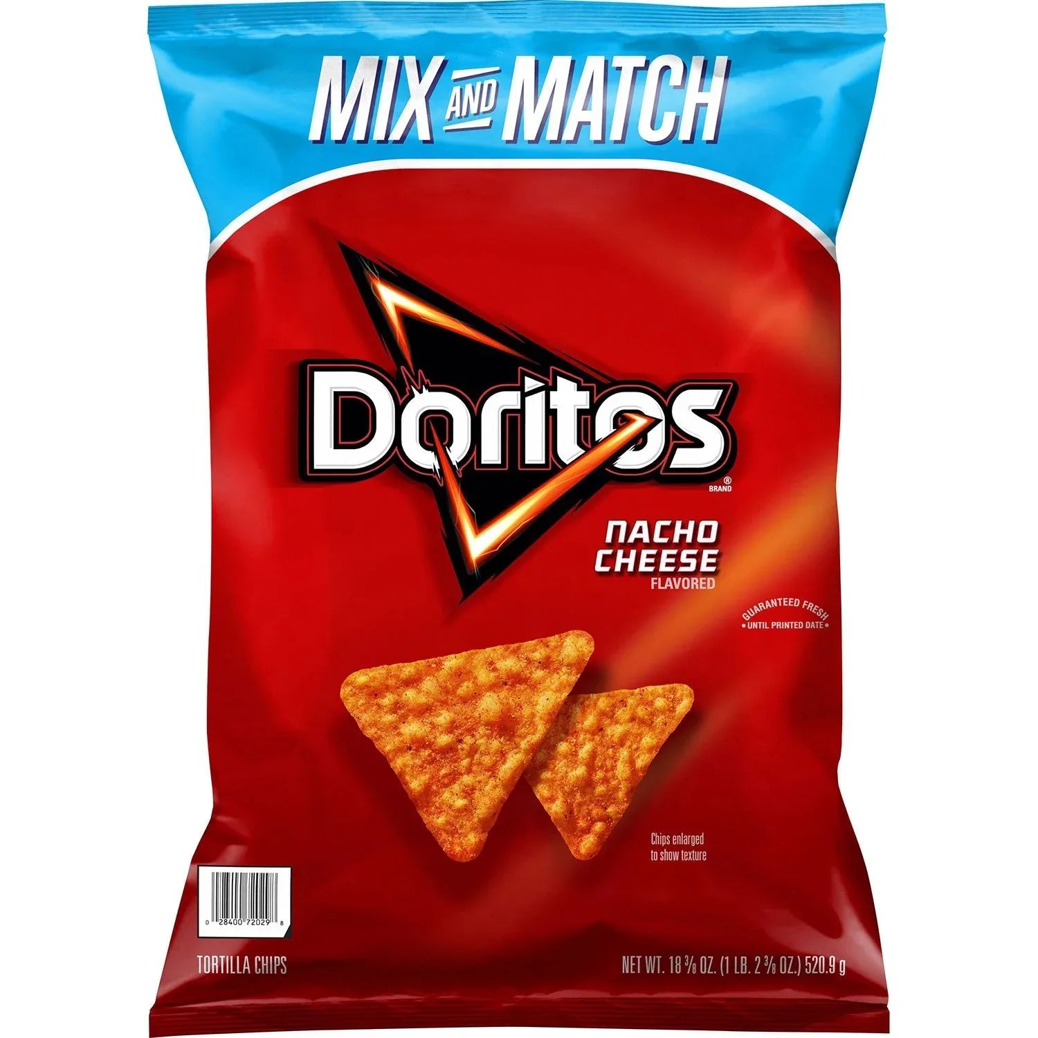 Doritos Nacho Cheese Flavored Tortilla Chips, 18.38 oz. - USA MEGA SHOP