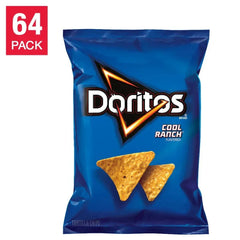 Doritos Tortilla Chips, Cool Ranch, 1.75 oz, 64-count