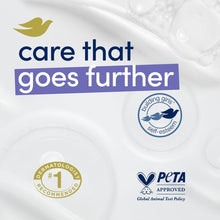 Bath soap care graphic with PETA approved and dermatologist #1 badges