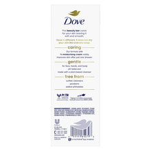 Dove Original beauty bar soap box back panel with product details
