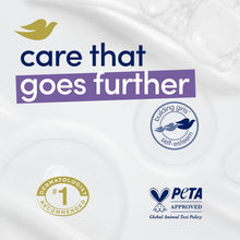 Soap packaging badges: PETA approved and #1 dermatologist recommended