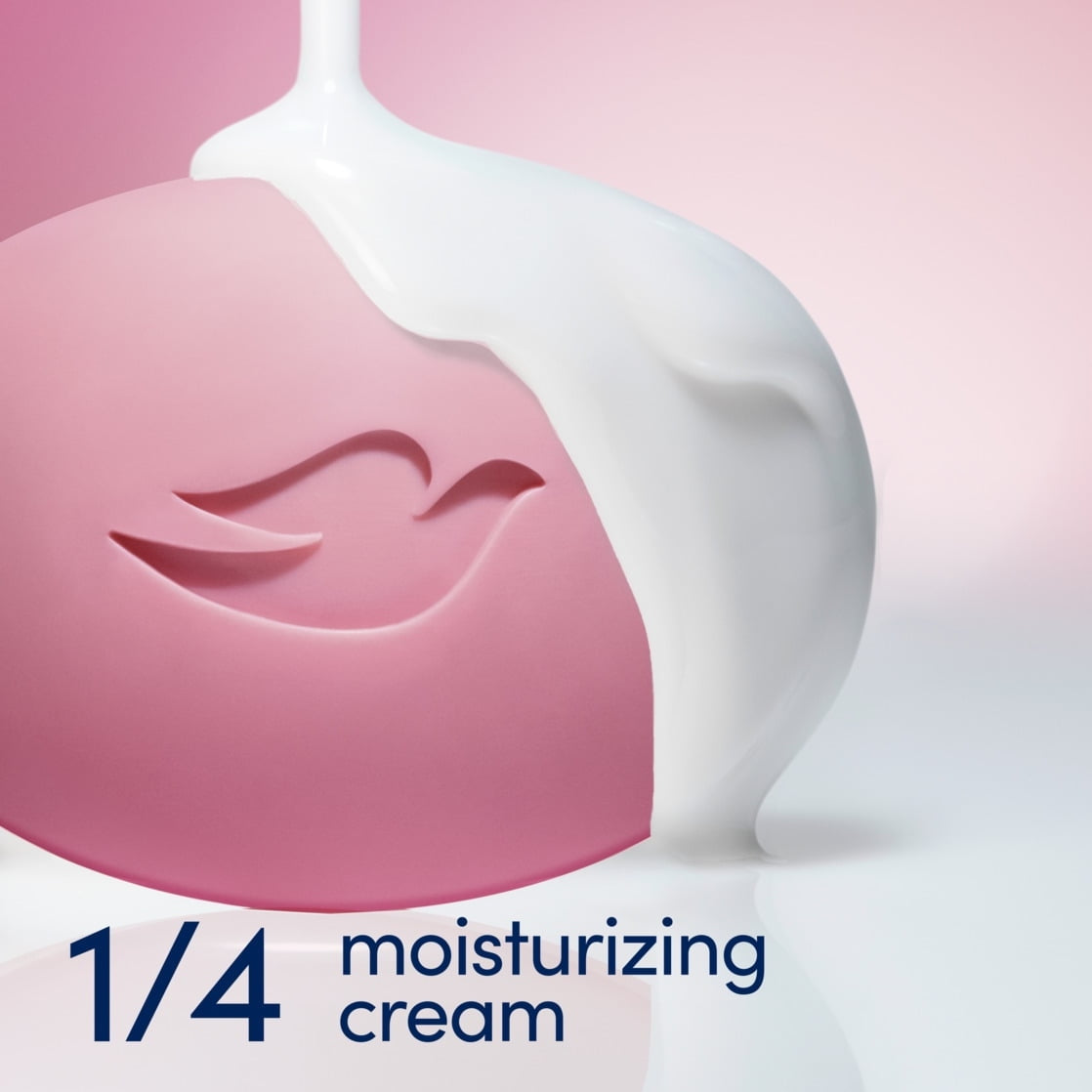 Dove Beauty Bar Women's Bath Soap Revitalizante Cherry & Chia Milk, 3.17 oz 4 Bars