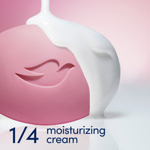Body silhouette graphic holding pink soap swirl with facial profile
