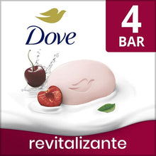 Beauty bar soap box front with pink bar, cherries, and 4 bars label