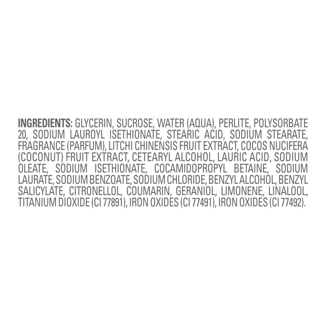 Dove Body Scrub Coconut & Sugar Lychee, 15 oz (2 PACK )